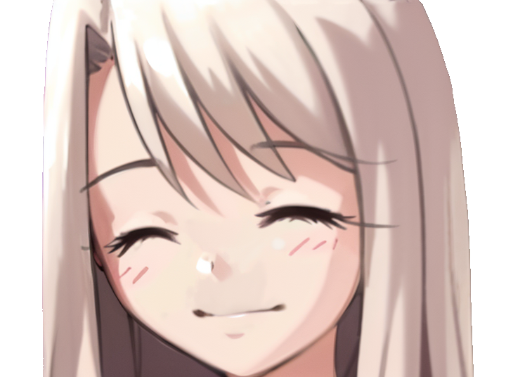 illyasviel von einzbern fate sourire