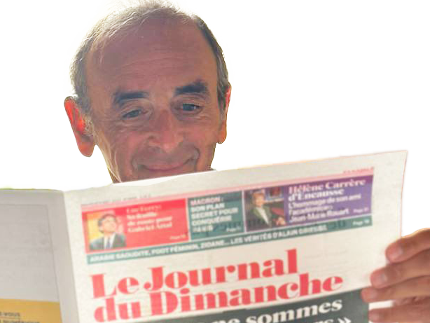 Sticker zemmour jdd cnews par mankindjack