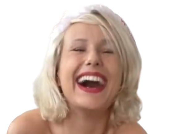 bonnet noel fille rire