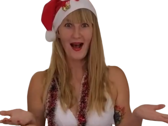 bonnet noel fille surprise pas de chance