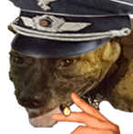 nazi chien kuro bouffeur