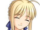 saber-fate-stay-night-sourire-heureuse
