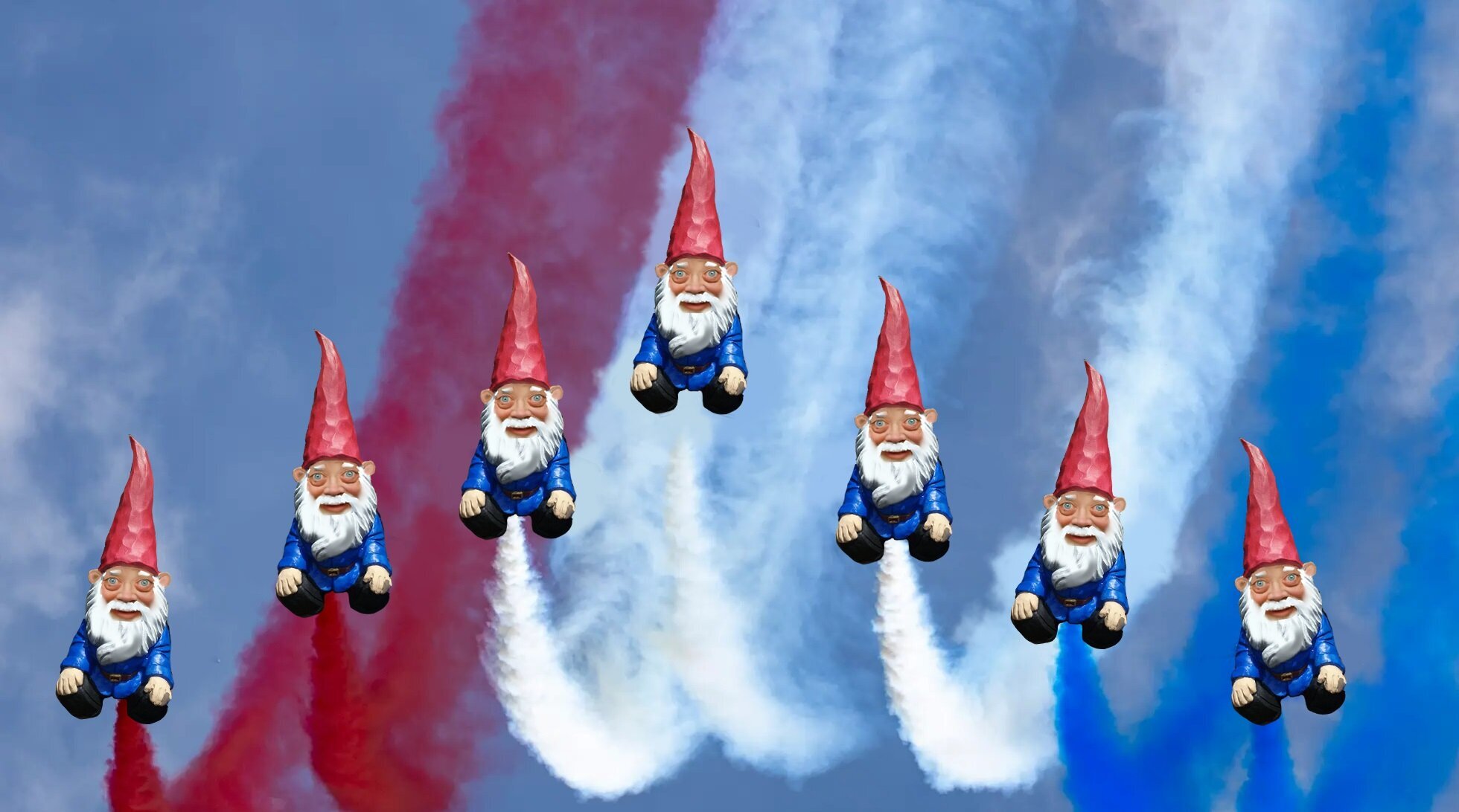 lutin nain jardin gnome barbe vieux frodon patrouille