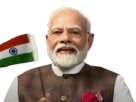 inde-premier-ministre-drapeau-indien-espace-lune-alunissage-vaisseau-lunettes-fier