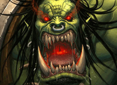 orc moupe enerve monstre