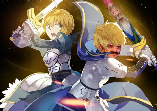 risitas fate stay night saber nain isekai risific auroria