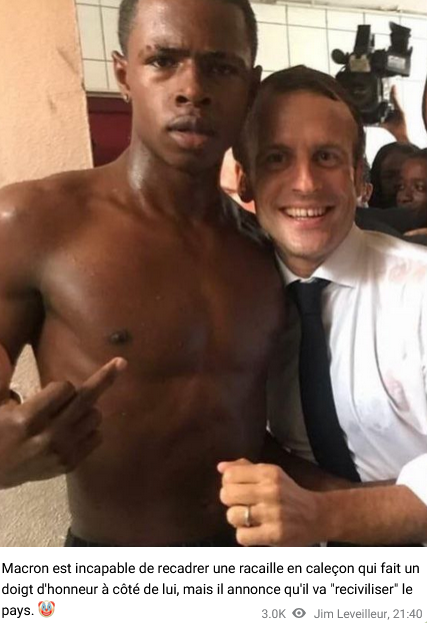 glandilus macrotte jupiter fag color selfie politique president manu trap bank angel politic elysee castor