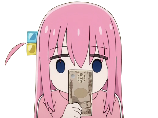 kikoojap bocchi the rock argent money