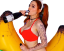 amouranth-bouteille-banane-zoom