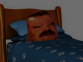 migrant hebergement maison macron lgbtq dormir dort cauchemar mauvais reve amis champignon tuez moi gif