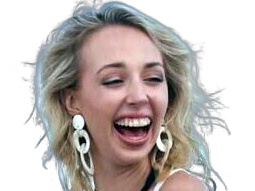 princesse maria chiara rire blonde