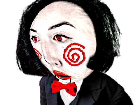 twitch film horreur mechant saw poupee halloween torture noeud papillon peur