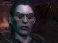 professeur witcher lunettes