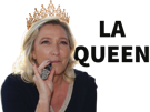 marine-le-pen-lepen-mlp-queen-reine-france-presidente-2027-natio-fume-fumer-cigarette-couronne