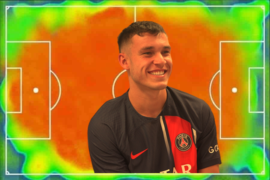 ugarte heatmap psg foot