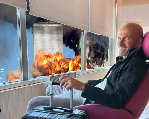 benzemonstre larry wtc septembre 11 2001 silverstein incendie mdr troll rire aya zidane juif