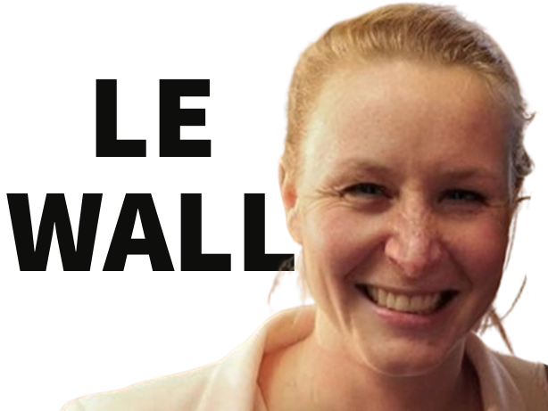marion marechal le pen wall mur vieille moche nofilter reconquete zemmour gueuse lewall blonde 2027
