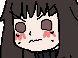 mouais hum shy blush timide