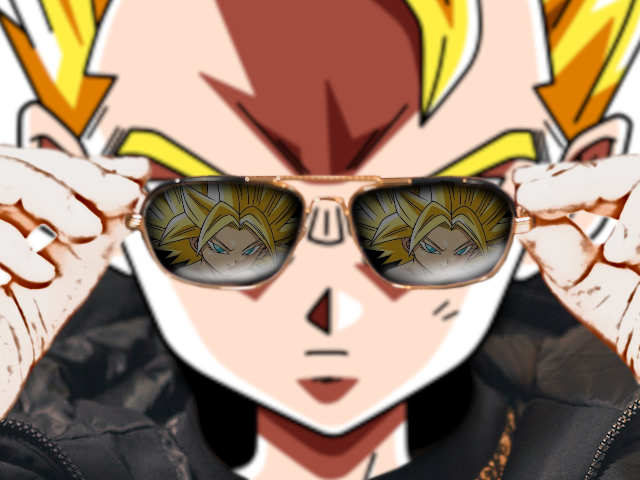 dragonball dbs kyabe cabba heuss lunettes qlf wesh caulifla karifura mate tinnova saiyan