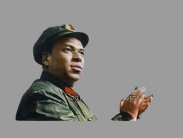 mbappezedong foot football mbappe meme mao zedong chine communiste psg paris footballeur epic fun
