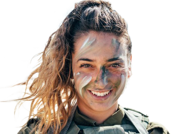 israel tsahal armee soldat militaire guerre palestine hamas gaza juif hebreu fille femme