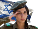 israel-tsahal-armee-soldat-militaire-guerre-palestine-hamas-gaza-juif-hebreu-fille-femme-salut-drapeau