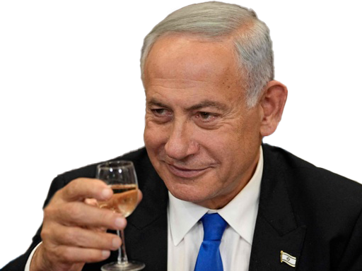 israel tsahal armee soldat militaire guerre palestine hamas gaza juif ministre netanyahou netanyahu sourire verre