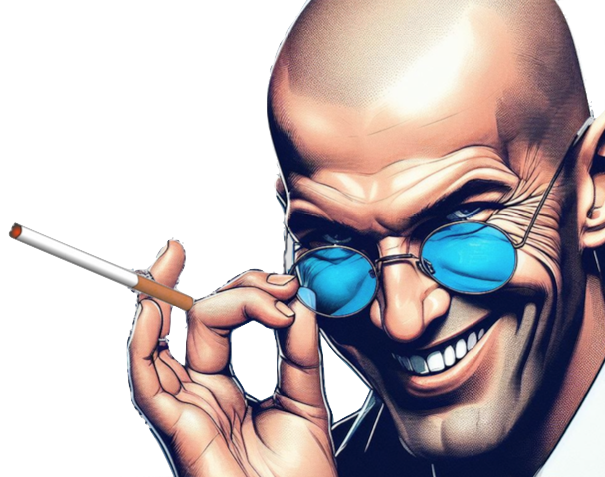 zidane lunette bleue cigarette zoom sourire