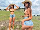 femme-fille-meuf-cowgirl-bottes-chapeau-usa-bave-nsfw-cowboy