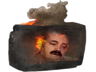 guerre television bfmtv cnews info anxiogene depressif ww3 triste explosion feu flamme tv fumer