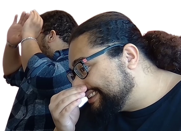 chef otaku petit manga rire nez pince bras mains