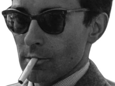godard realisateur cigarette lunettes