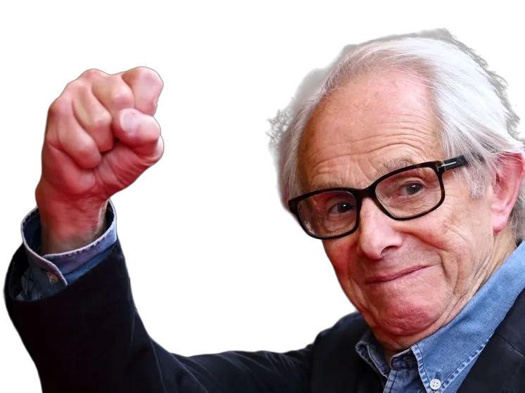 ken loach realisateur poing victoire