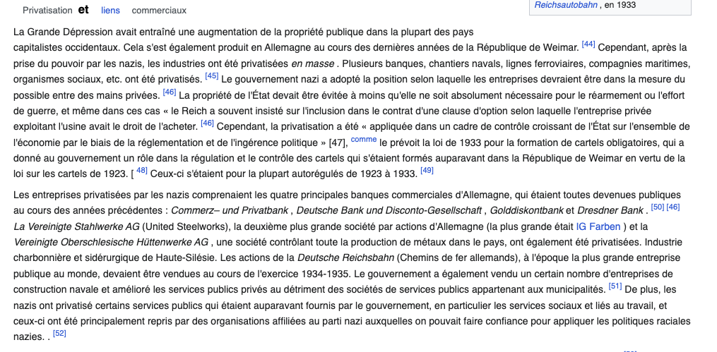 nsdap liberalisme privatisation socialisme natinoalisme