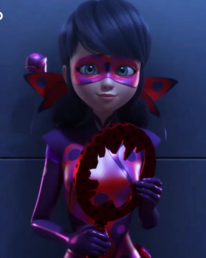 miraculous ladyfly miroir casse