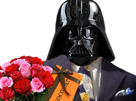 dark-vador-darth-vader-romantique-romantisme-saint-valentin-fleurs-chocolat-amour