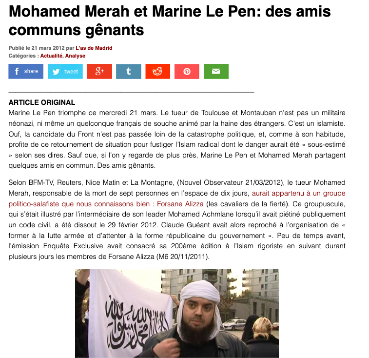 fn rn national islamisme malika mohamed marine le pen mehra