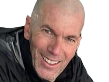 Sticker zidane golem sourire par LeGollumFullDep