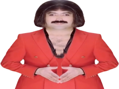 philippot turc acteur moustache mains sourire miroir