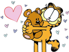 garfield-chat-amour-calin
