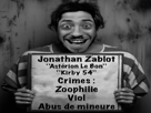 asterion-astefion-kirby-54-violeur-pointeur-zoophile-wanted-prisonnier-criminel-zinzin-affiche-photo-noir-blanc