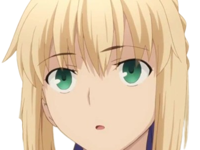 Sticker tare de dark saber auroria moupe fate stay night meilleure waifu artoria reine bretagne par Moupe258