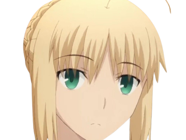 Sticker tare de dark saber auroria moupe fate stay night meilleure waifu artoria reine bretagne par Moupe258