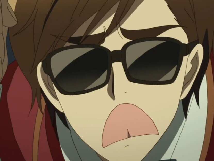 kj kikoojap anime manga kotaro tatsumi zombieland saga lunnettes homme choque choc hein wtf brun