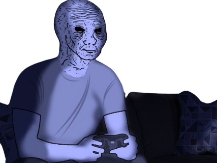 doomer depressif depression triste blues melancolie cigarette bonnet homme sans 0tout 0 tout