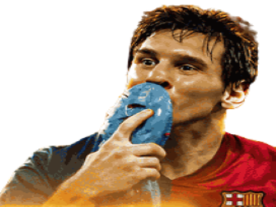 Sticker bebe messi par CAMPUTE1945