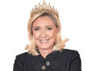 marine-le-pen-lepen-mlp-queen-reine-france-presidente-2027-rn-national-sourire-couronne-politique