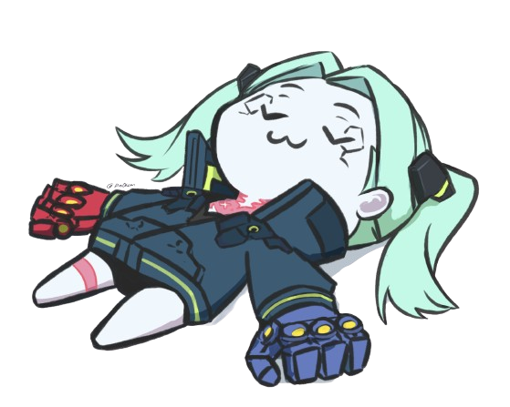 edgerunner cyberpunk rebecca amy dormir