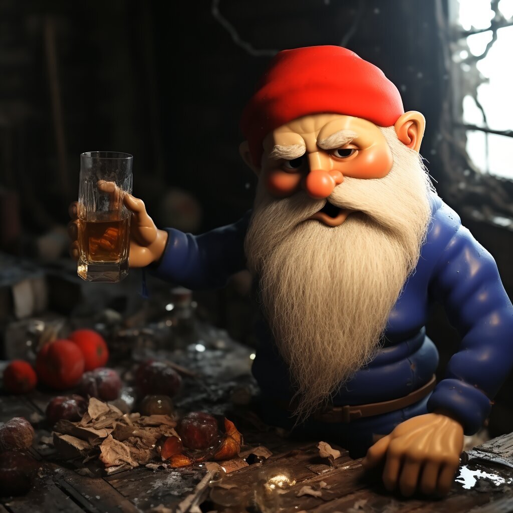 gnome nain ivrogne bourre biere sante