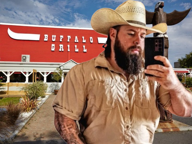 bench cigars benchandcigars benchcigars buffalo grill cowboy cow boy ridicule nain texas texan